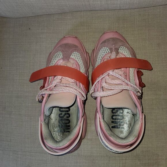 Moschino Toy Pink Teddy Bear Sneakers Size 37 main image 6